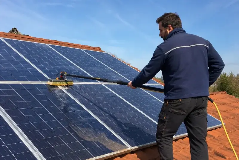 Nettoyage et entretien de panneaux solaires à Arces