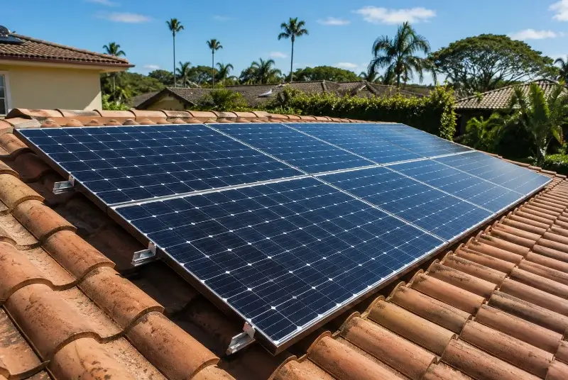 Installation de panneaux solaires à Arces